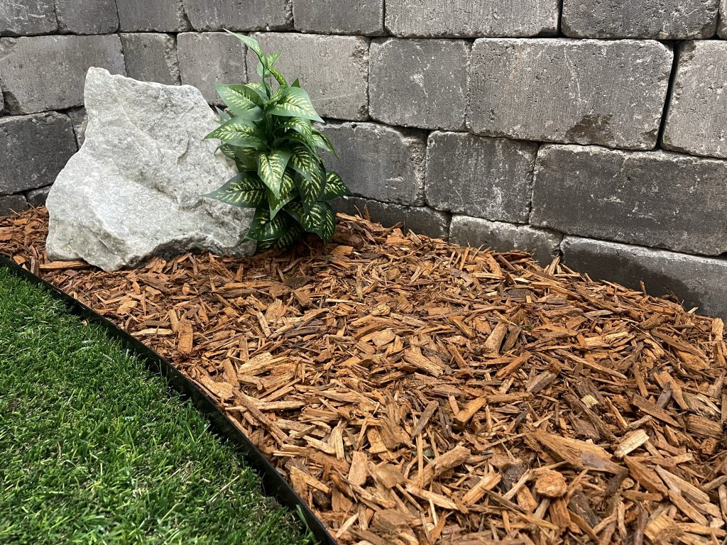 Gold mulch example