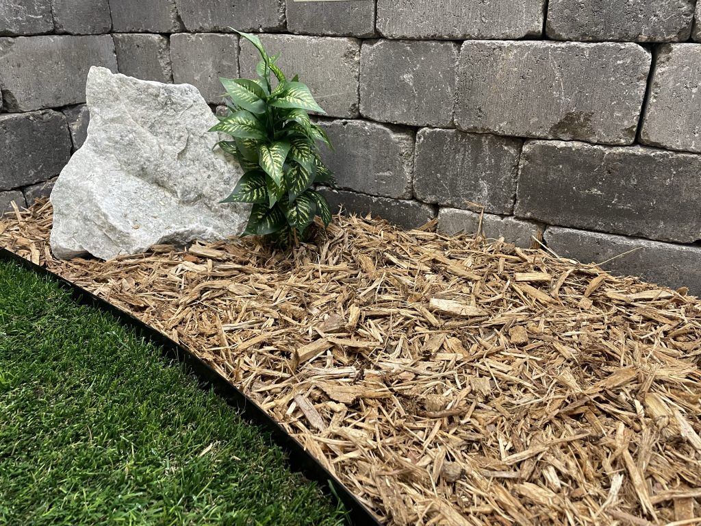 Natural wood chips example